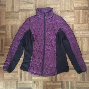 NWOT purple puffer jacket
